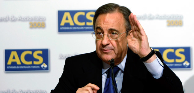 Florentino se juega a los chinos el futuro de ACS