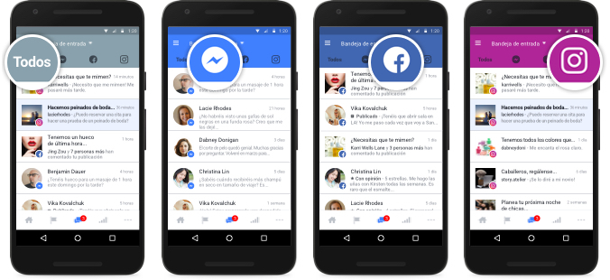 Facebook unifica las bandejas de entrada junto a Messenger e Instagram