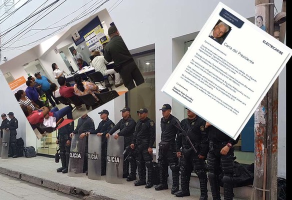 Policía, cartas, advertencias… Así son las primeras horas del Gobierno colombiano en Electricaribe