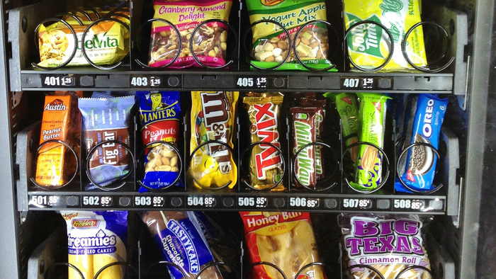 ¿Sabes qué compramos en máquinas de vending?