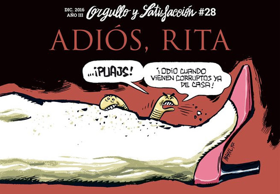 ‘Orgullo y Satisfacción’ provoca con su portada sobre Rita Barberá