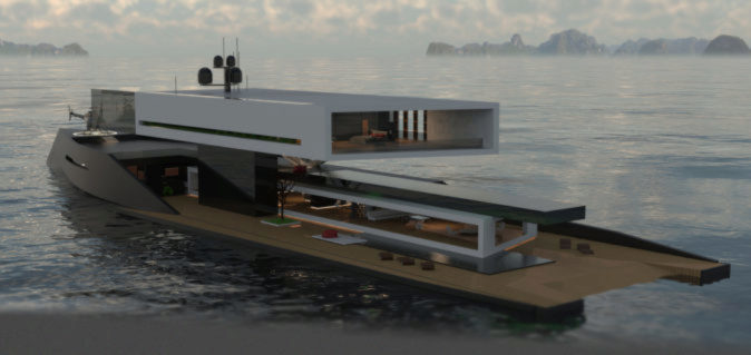 Antithesis, el superyate que busca mecenas