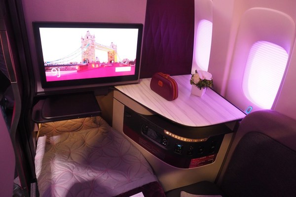 Qatar Airways anuncia las QSuite, un lujo para la clase Business