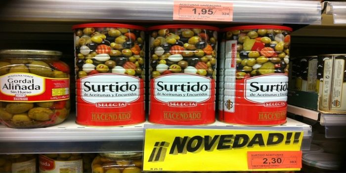 aceitunas mercadona