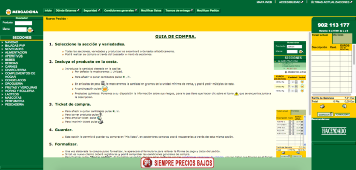 Mercadona web