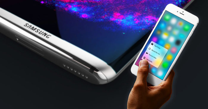 3D Touch copia Samsung Merca2.es