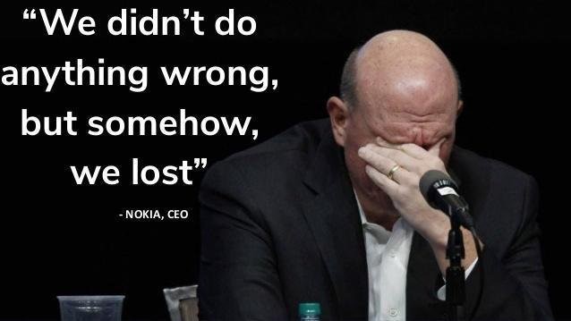 CEO Nokia: ¡Perdimos!