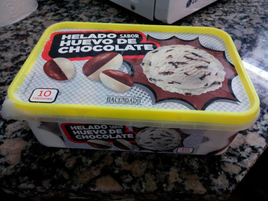 Helado huevo chocolate Mercadona