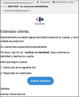 Los clientes de Carrefour, víctimas de un nuevo fraude 11 Merca2.es Carrefour