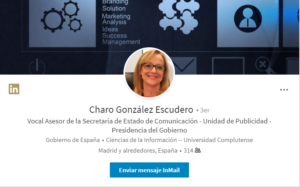 Moncloa ficha a Charo González (ex Telefónica) para gestionar la publicidad institucional 12 Merca2.es Charo González Escudero 1 Merca2.es