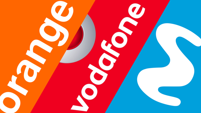 Movistar, Vodafone, Orange, MasMovil