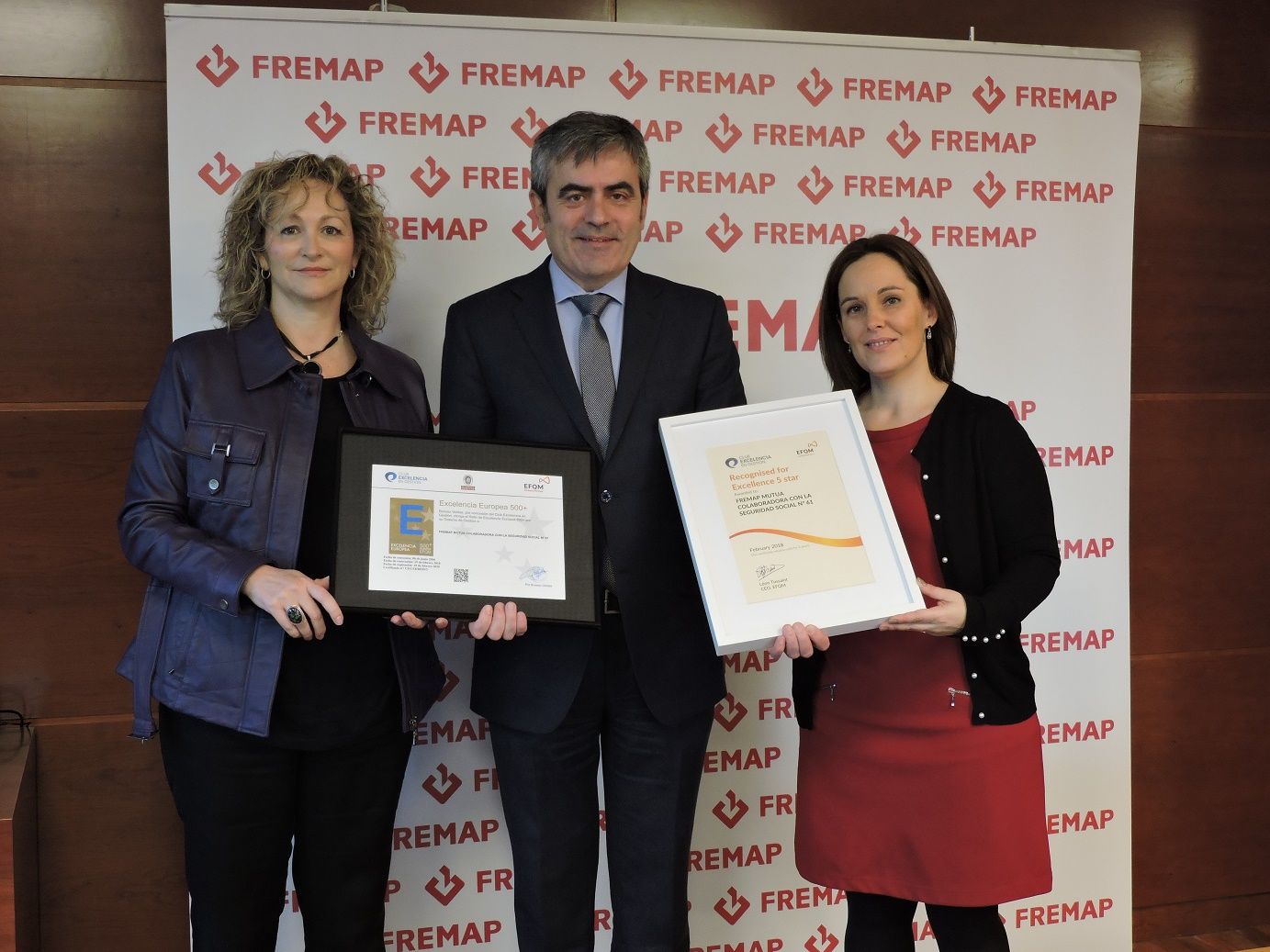 FREMAP renueva la certificación EFQM 500+, reforzando de esta forma su compromiso con la Excelencia