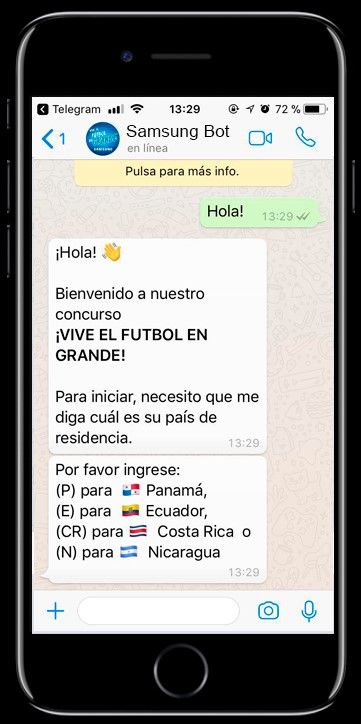 Samsung lanza su primer chatbot promocional en WhatsApp Foto de Samsung lanza su primer chatbot promocional en WhatsApp