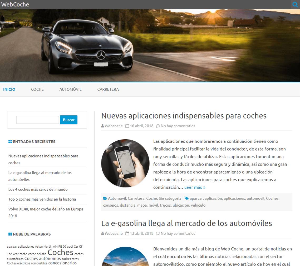 Webcoche.es: nuevo blog de noticias sobre automóviles Foto de webcoche