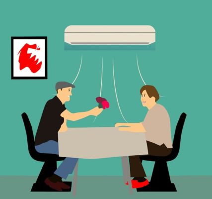 El aire acondicionado controlado de forma remota