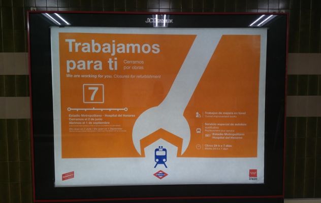 La mayor chapuza de Metro de Madrid: la Línea del Wanda se hunde 1 Merca2.es linea 7 1 Merca2.es