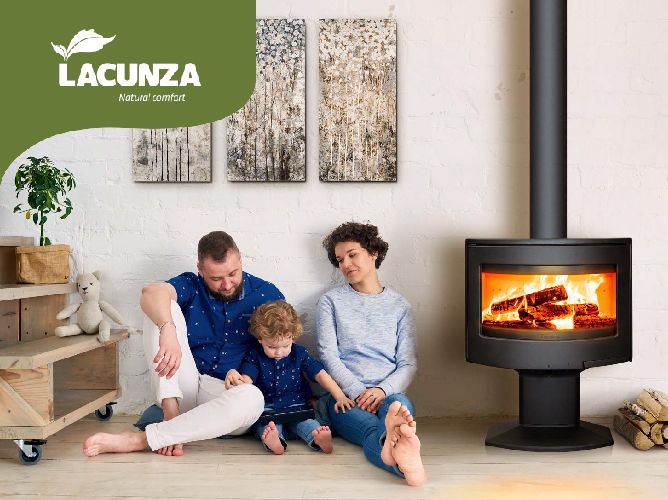 TARBES de LACUNZA, una novedosa estufa de leña con un diseño único