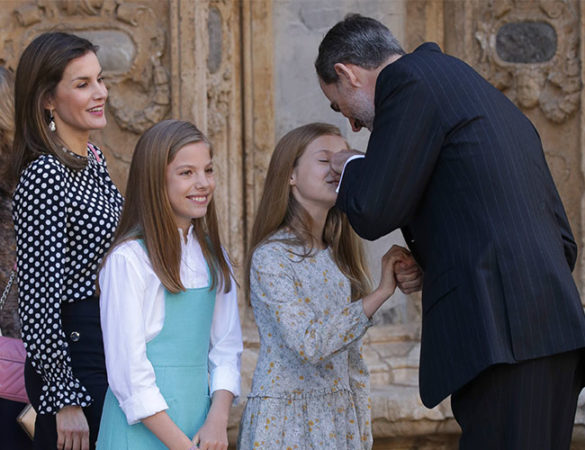 Los gestos y comentarios extraños de la infantas Leonor y Sofía 50 Merca2.es felipe Merca2.es