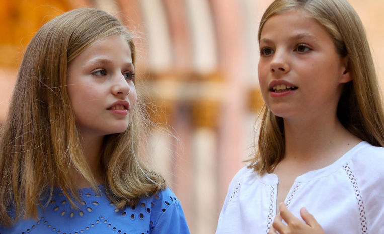 Leonor y Sofía