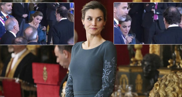 Felipe VI molesto con Letizia