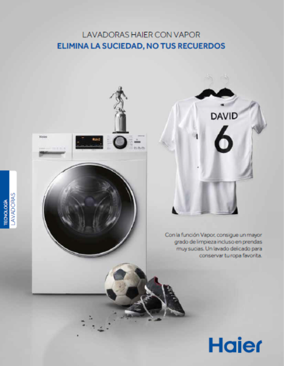 Foto de Nueva lavadora función vapor de Haier