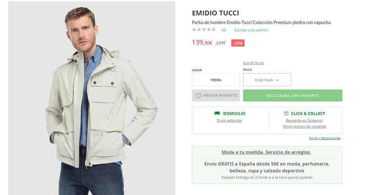 ofertas de El Corte Inglés en Octubre