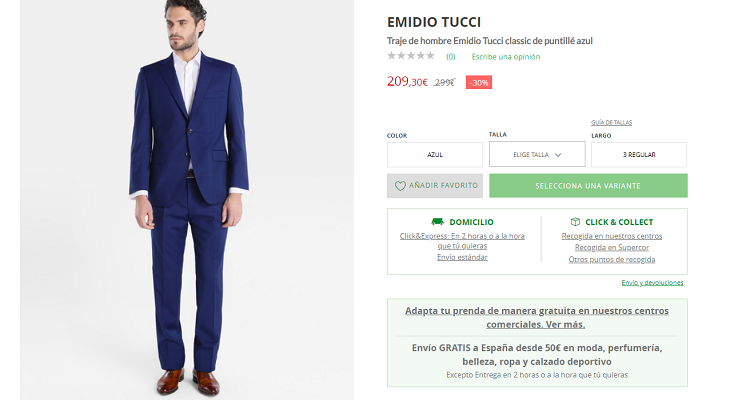ofertas de El Corte Inglés en Octubre
