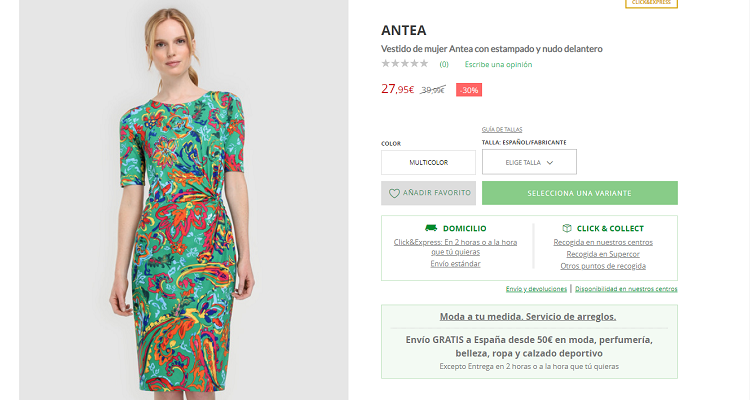 ofertas de El Corte Inglés en Octubre