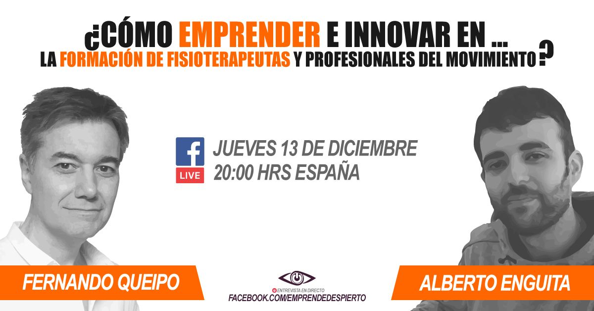 Este jueves 13, entrevista en directo a Fernando Queipo