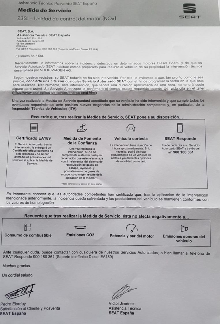 Las ridículas multas a Volkswagen obligan a los afectados del ‘dieselgate’ a pelear 10 Merca2.es Volkswagen, Seat
