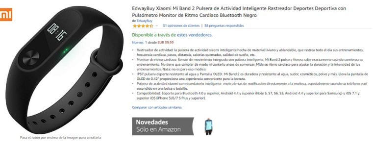 Pulseras inteligentes de Xiaomi a precios 'low cost' 4 Merca2.es Xiaomi