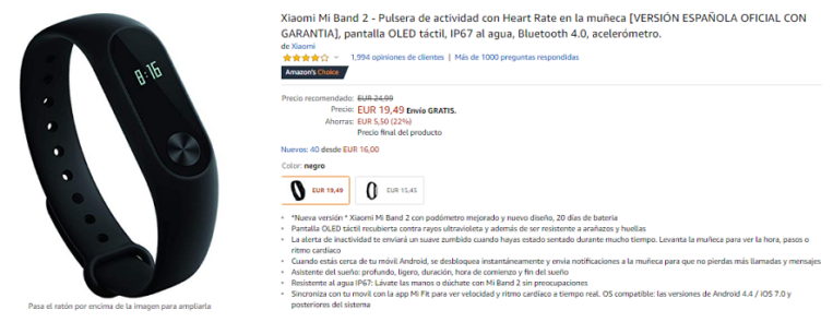Pulseras inteligentes de Xiaomi a precios 'low cost' 2 Merca2.es Xiaomi