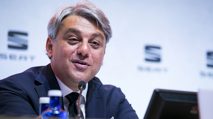 Luca de Meo, presidente de Seat. Luca de Meo, presidente de Seat.