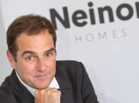 Borja García-Egotxeaga, CEO de Neinor Homes. Borja García-Egotxeaga, CEO de Neinor Homes.