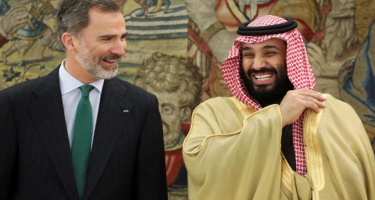 Felipe VI y el principe saudí Felipe VI y el principe saudí