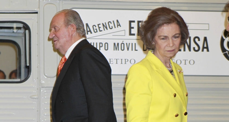 Doña Sofía acudió sin Juan Carlos I a un encuentro familiar