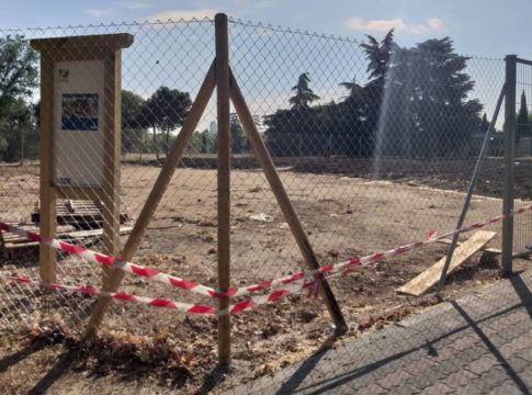 Imagen del huerto urbano de la casa de campo (22.000 euros). Imagen del huerto urbano de la casa de campo (22.000 euros).