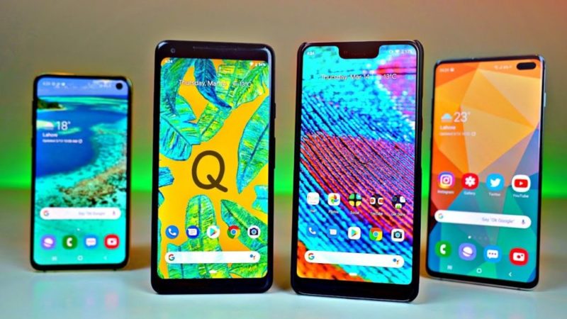 Móviles con Android Q