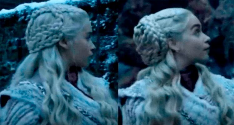 Juego de Tronos el cambio de peinado de Daenerys