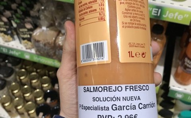 Salmorejo: te contamos cuáles son los mejores y peores de los supermercados 3 Merca2.es salmorejo