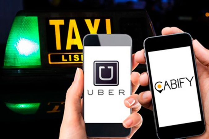 taxis uber cabify Reprodução Merca2.es