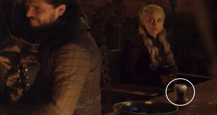 Juego de Tronos el vaso de Strbucks
