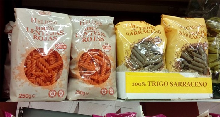 Macarrones de trigo sarraceno