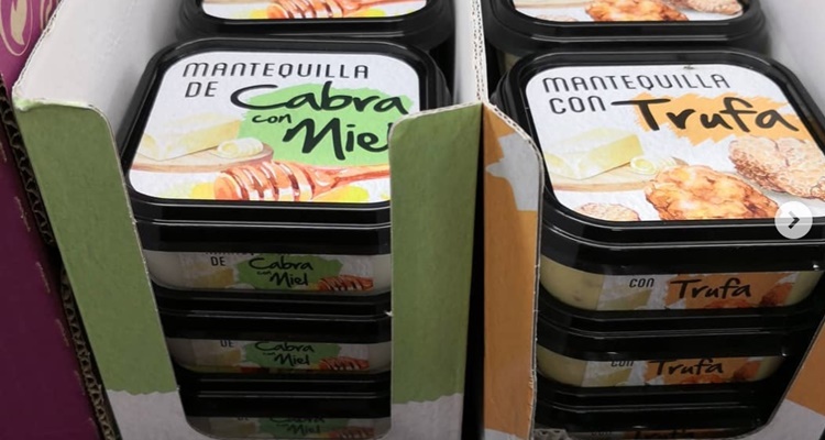 Mantequilla de sabores de Mercadona