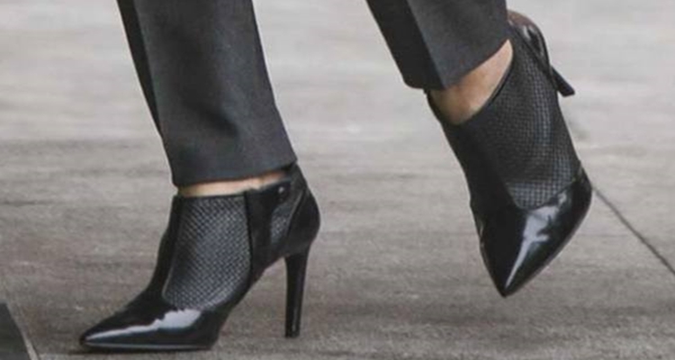 Letizia Hugo Boss botines negros