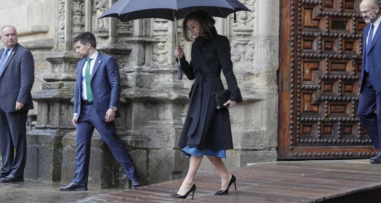 Los zapatos con taconazo de la Reina Leticia, los más usados