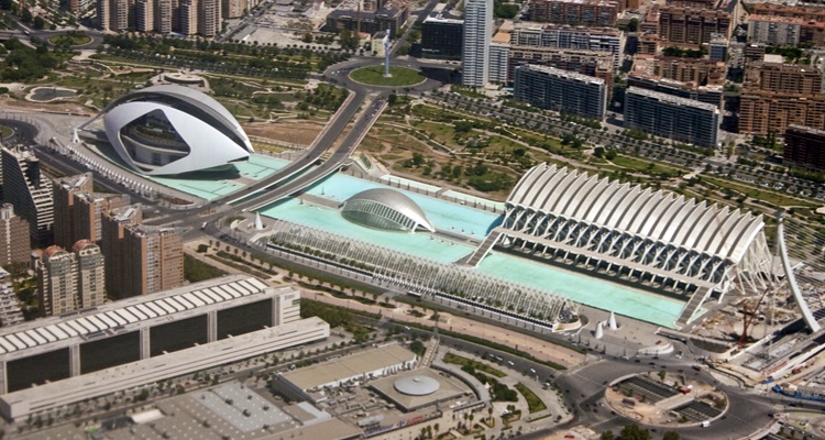 Ciudad de las Artes y las Ciencias Valencia Espana