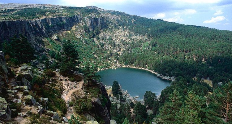 La laguna negra de Soria Espana