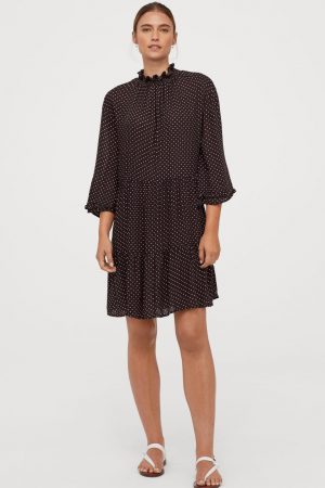 Vestido de corte amplio como el de Oysho