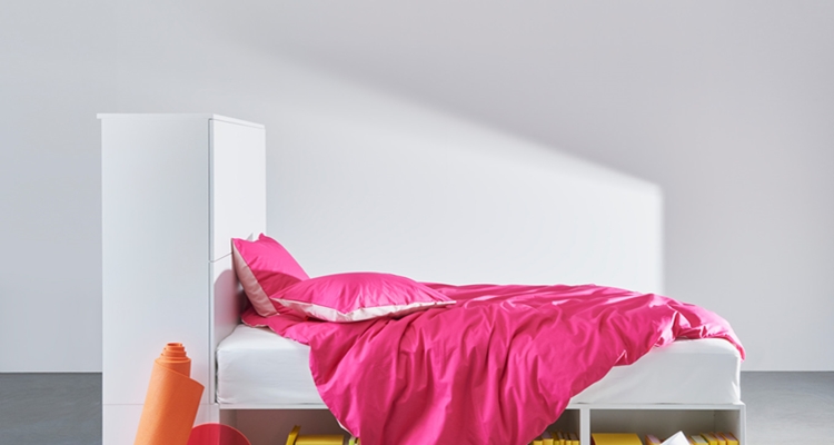 Ikea te ofrece la base y estructura de la cama